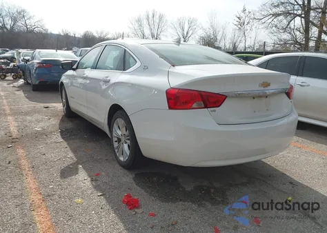 2015 Chevrolet Impala 2Lt z USA, uszkodzony, nr VIN 2G1125S33F9260645